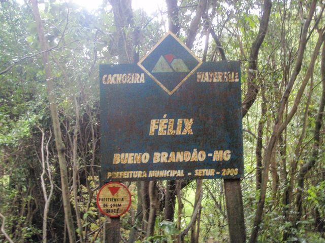 Acesso para a Cachoeira dos Felix