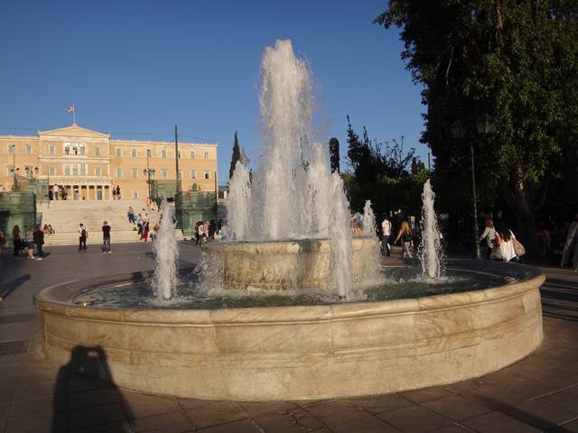 Praça Syntagma, em Atenas.