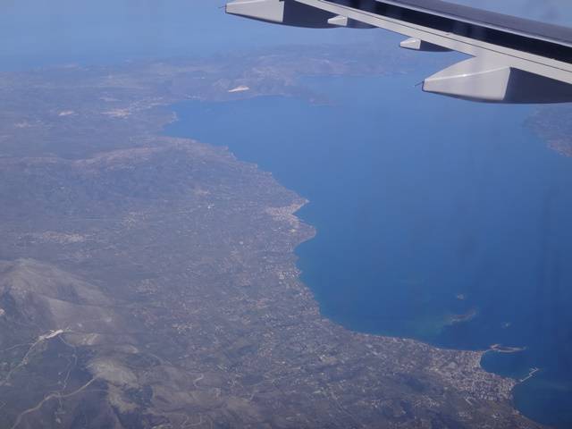 Atenas e o Mar Egeu.