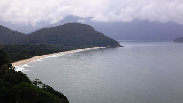 Mirante em Ubatuba.