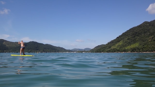 Praia de Santa Rita, em Ubatuba/SP.