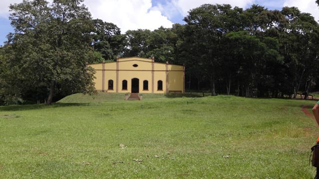 Estábulo do parque Recanto das Cachoeiras.