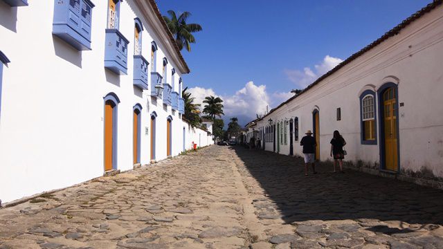 Arquitetura da época colonial, em Paraty/RJ.