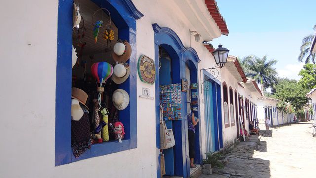 Arquitetura da época colonial, em Paraty/RJ.