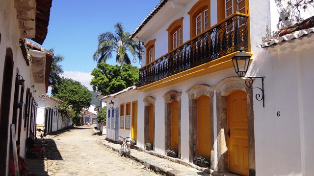 Arquitetura da época colonial, em Paraty/RJ.