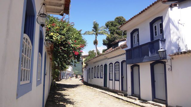 Arquitetura da época colonial, em Paraty/RJ.