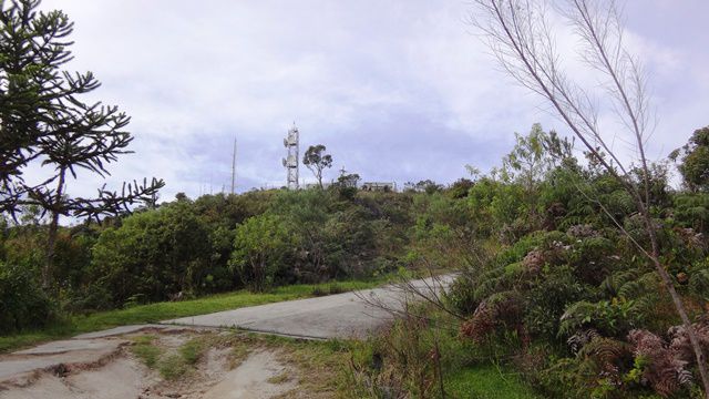 Já é possível enxergar as antenas... falta pouco...