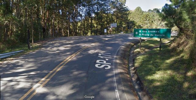 Acesso para a trilha que leva até a Pedra da Macela. (Imagem do Google).