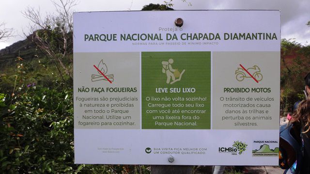 Travessia Águas Claras, no Parque Nacional da Chapada Diamantina.