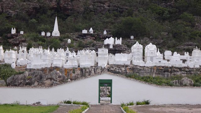 Cemitério "Bizantino" em Mucugê.