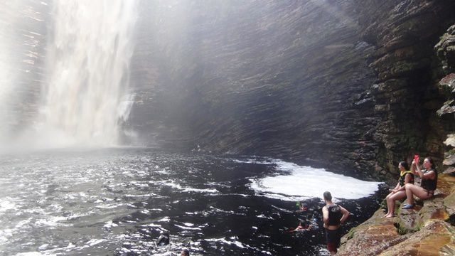 Cachoeira do Buracão, na Chapada Diamantina.