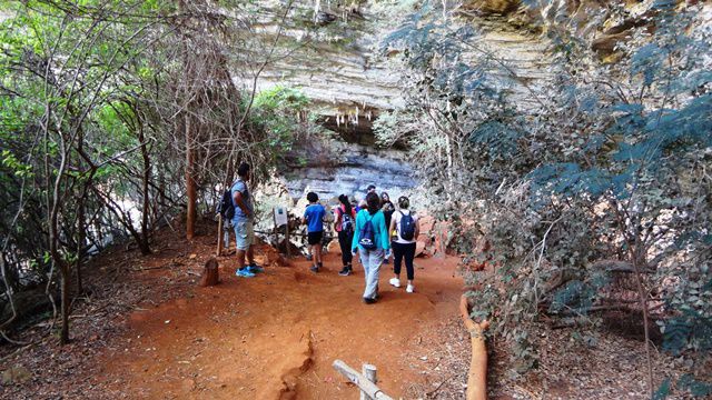 Quase chegando na Gruta Lapa Doce.