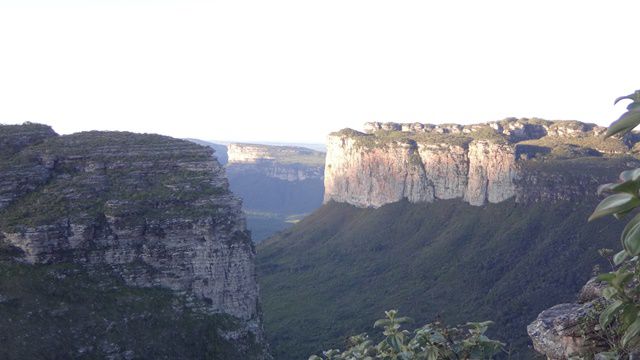 Nem precisa chegar no topo para começar a admirar a paisagem.