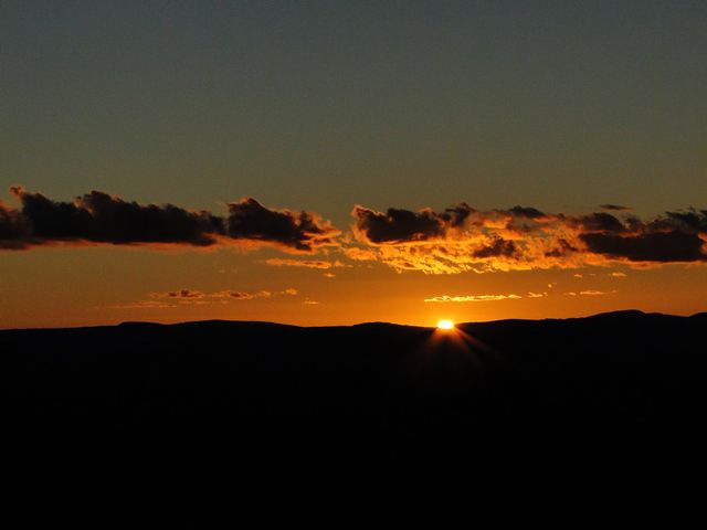 Terminando mais um dia de passeios na Chapada Diamantina.