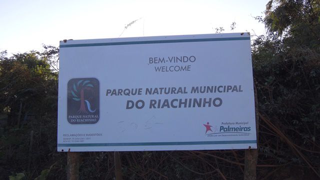 Entrada para a Cachoeira do Riachinho.