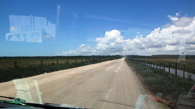 Após o trevo de Trancoso, são quase 20km em estrada de terra.