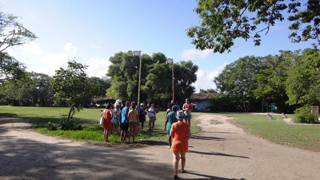 Chegando ao Quadrado de Trancoso.