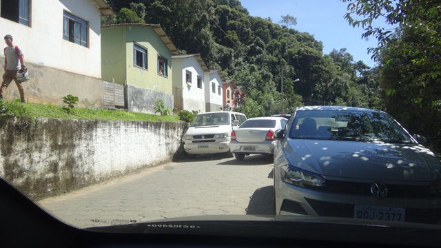 Trânsito em Gonçalves/MG.