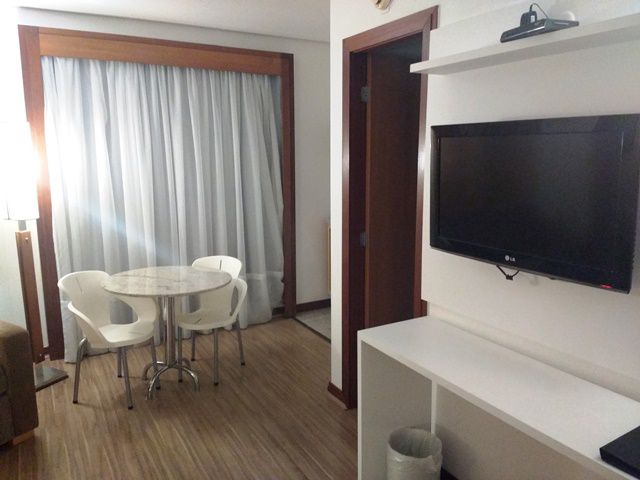 Nosso quarto no hotel Bristol Brasil 500, em Curitiba/PR.