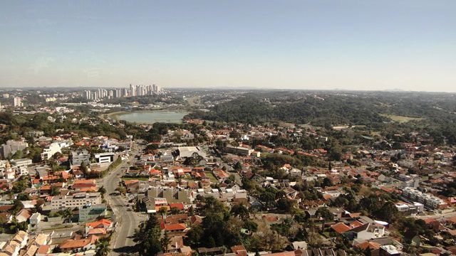 Curitiba vista da Torre Panorâmica.