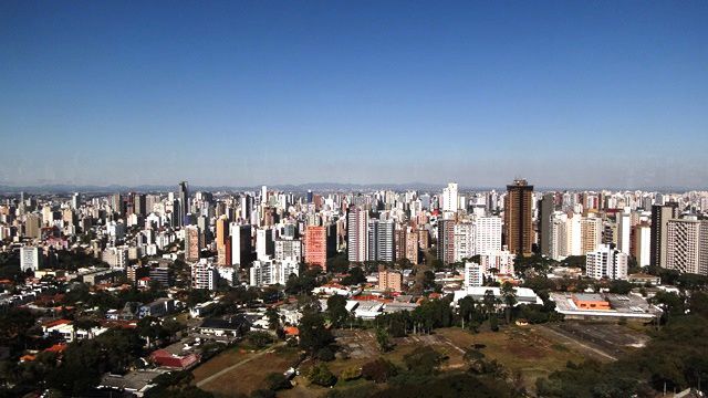 Curitiba vista da Torre Panorâmica.