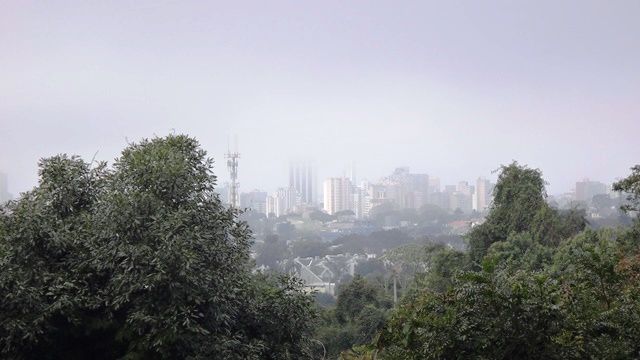 Curitiba vista da Torre dos Filósofos.