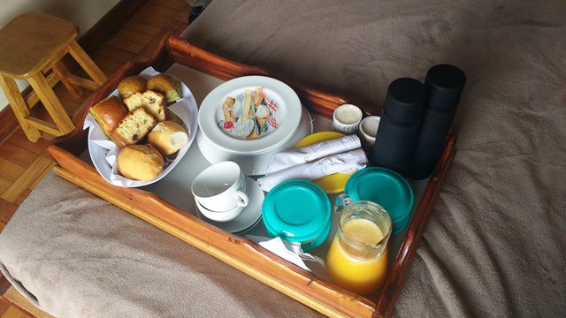 Pousada Recanto das Marias - café da manhã no quarto