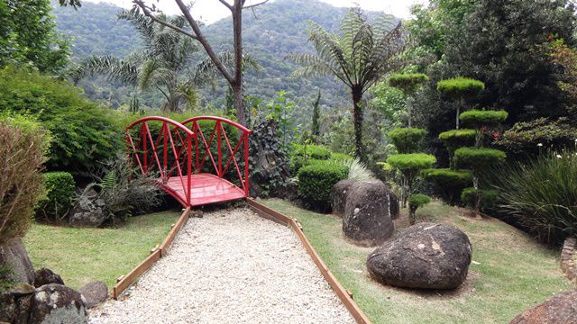 Jardim dos Pinhais Eco Parque - final da trilha