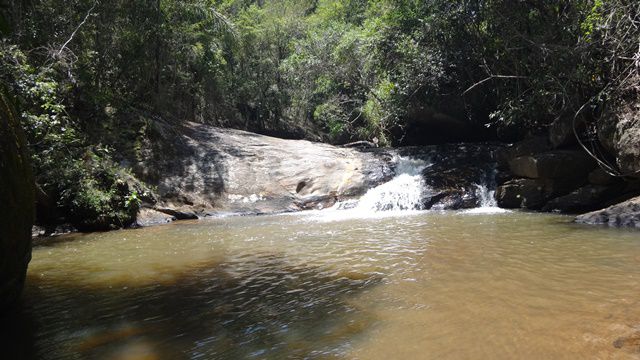 Terceira cachoeira também boa para banho