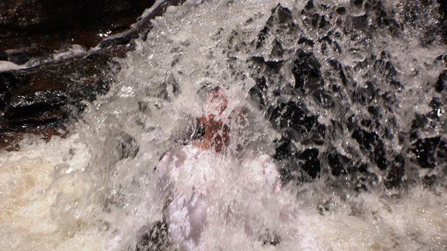 Terceira cachoeira também boa para banho