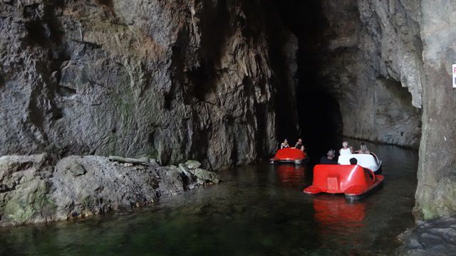 Gruta do Anjo - pedalinho