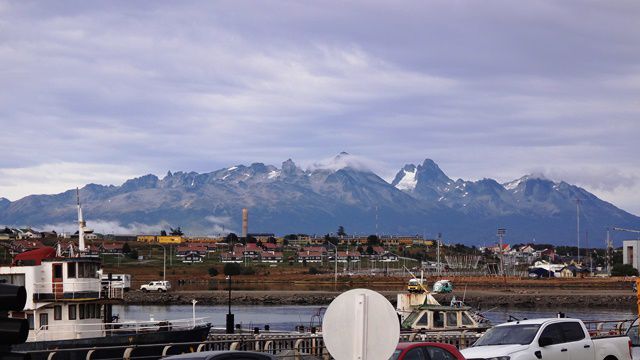 Caminhando pelas ruas de Ushuaia