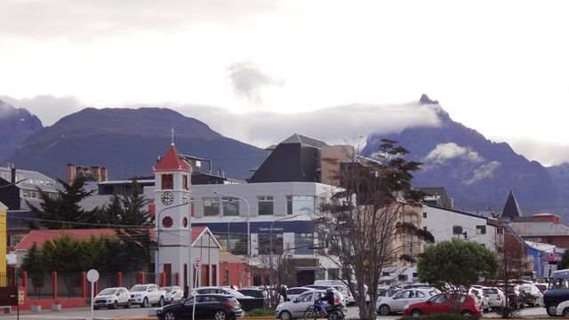 Caminhando pelas ruas de Ushuaia