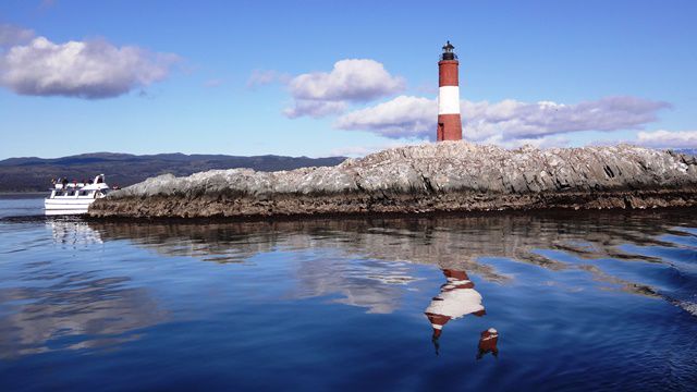 Farol Les Éclaireurs, Baia de Ushuaia