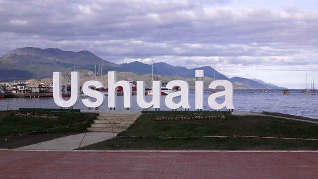 Letreiro de Ushuaia