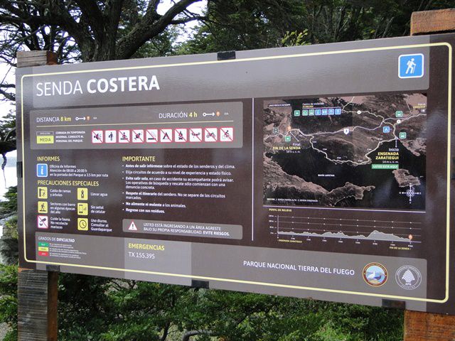 Senda Costanera - Parque Nacional Terra do Fogo
