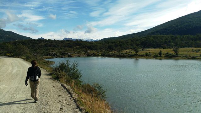 Seguindo para a Baia Lapataia