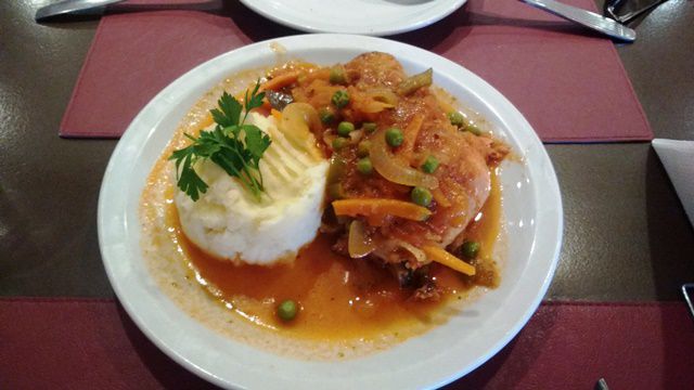 Almoço no restaurante La Lechuzita, em El Calafate