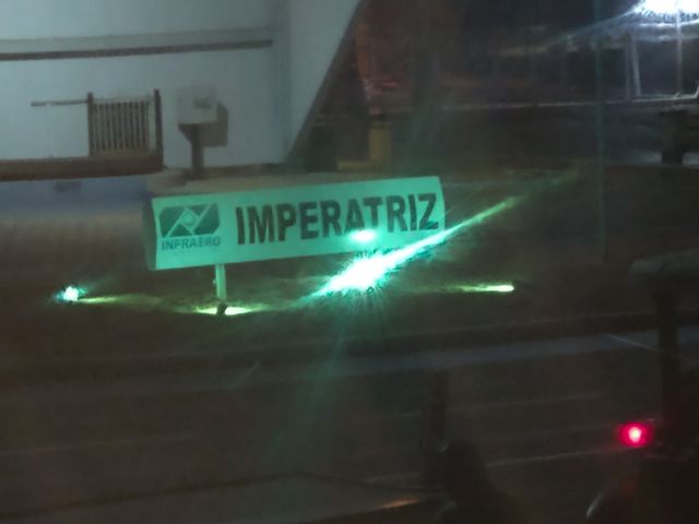 Pouso no aeroporto de Imperatriz/MA