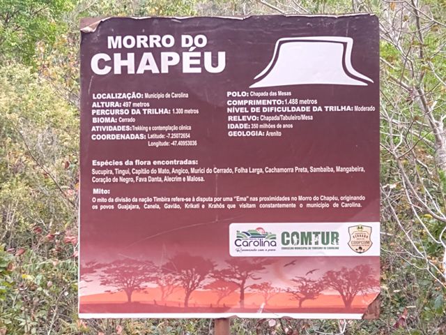 Chapada das Mesas - Morro do Chapéu
