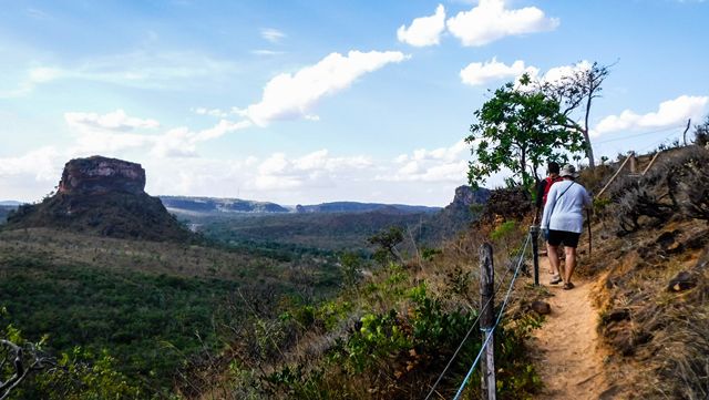 Mirante que antecede o Portal da Chapada