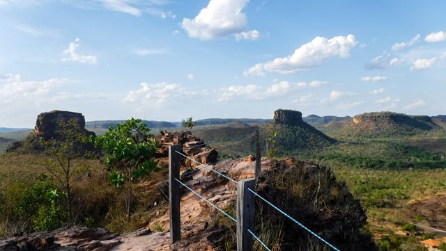 Mirante que antecede o Portal da Chapada