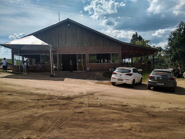 Restaurante no Recanto Cachoeira do Rio São Jorge.