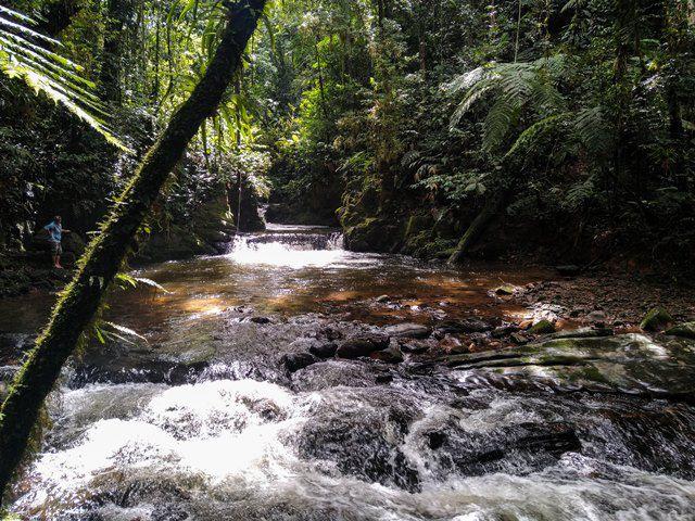 Cachoeira do Chá - Tapiraí/SP - Piscina natural