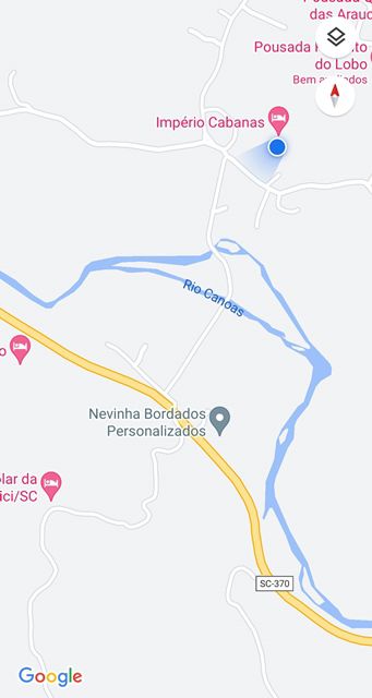 Localização correta da pousada.