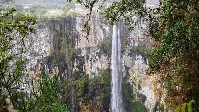 Cachoeira do Avencal vista de frente