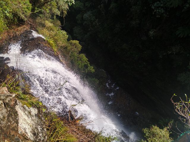 Cabeceira da última cachoeira da Trilha das Cachoeiras