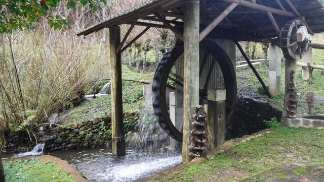 Roda d'água no Sítio Arroio do Engenho