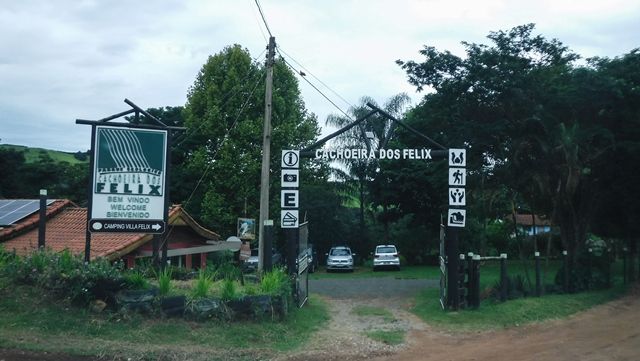 Entrada do Parque Ecológico Cachoeira dos Felix