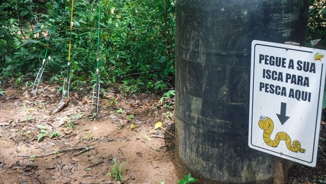 Ponto de Pescaria - Parque Terra da Cachoeiras